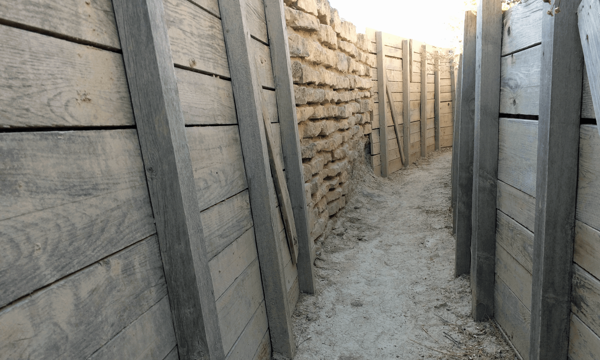 George Orwell Trenches in the Monegros, Spain