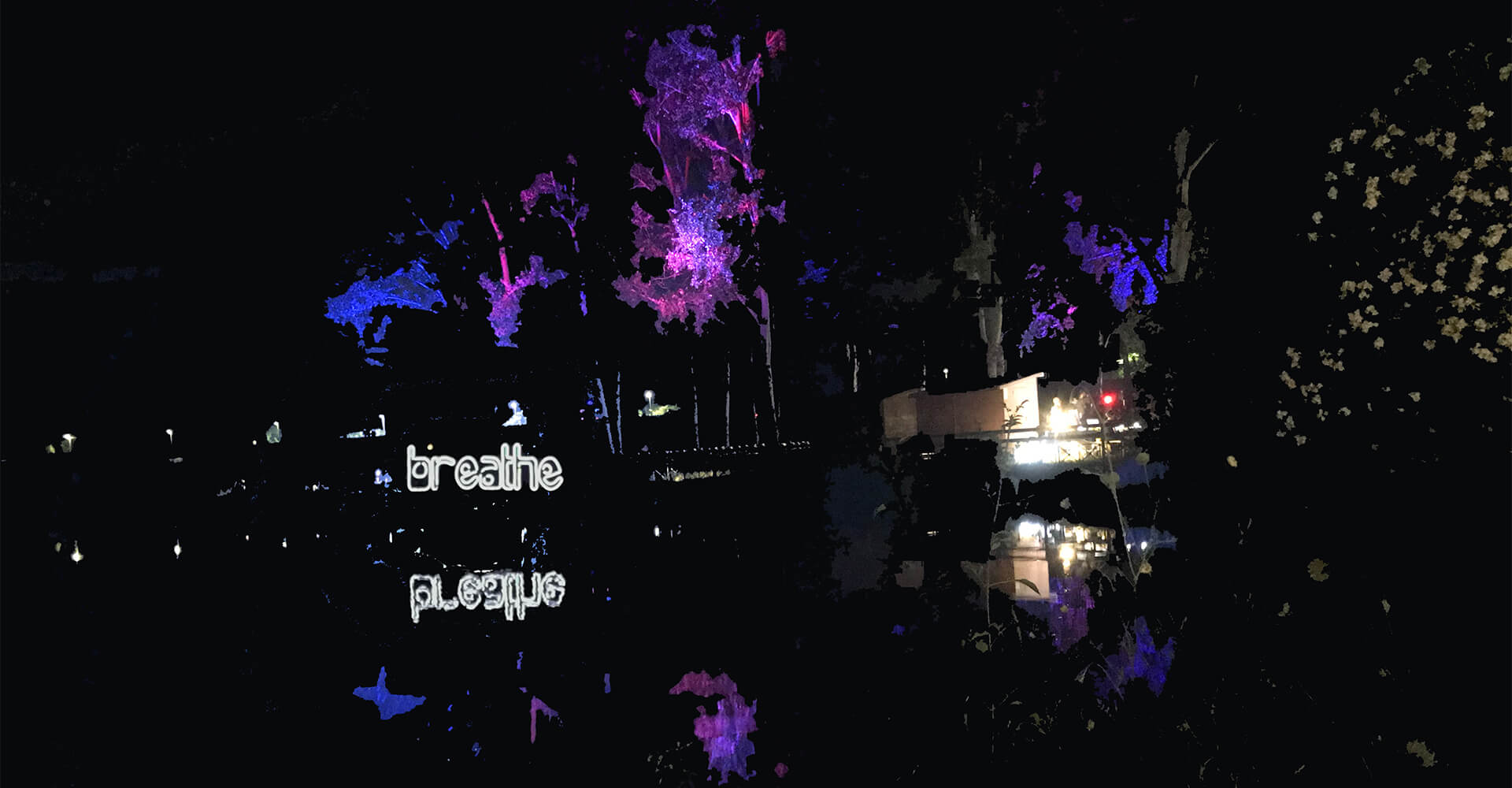 Burningmax: Breathe | Art installation | Villa Ada lake, Rome Italy | Art installation detail