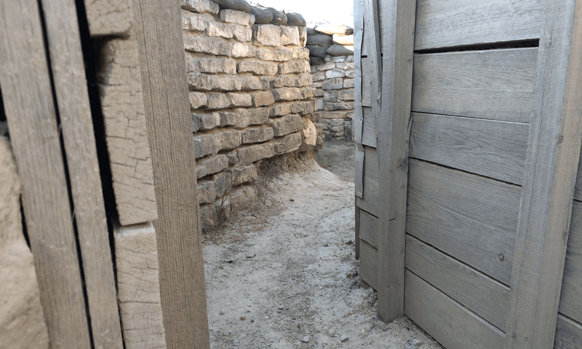 George Orwell Trenches in the Monegros, Spain