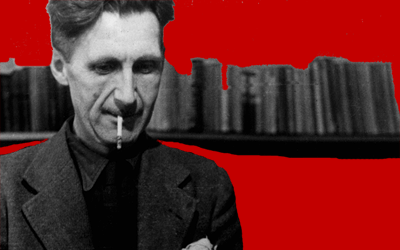 Un tributo a George Orwell | Un proyecto de land art de Burningmax