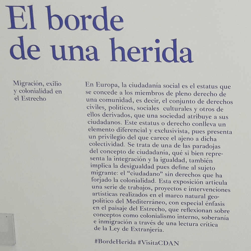 Al Borde de una Herida #BordeHerida - CDAN Museum Huesca