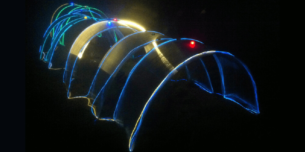 Burning Man Art Projects | Temple of Light at the End of the Tunnel (2013)