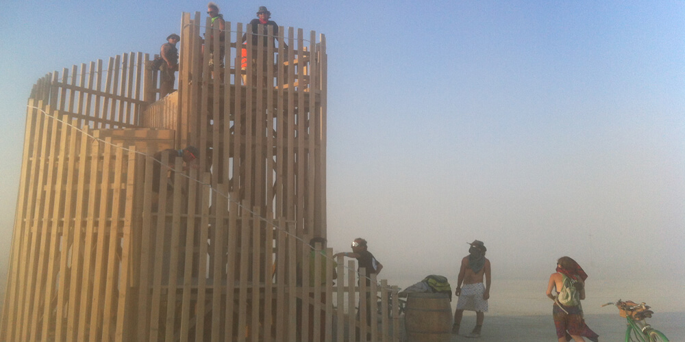 Burning Man Art Projects | Stairway to Heaven - 2013