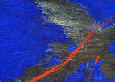 Early Works | Blue Cross (detail) - 1996