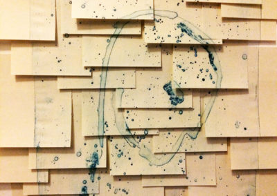 Post-it Art | Alien Life Form (detail) - 1998