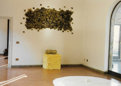 Post-it Art | Untitled with urban smog / Villa Mazzanti installation - 1996