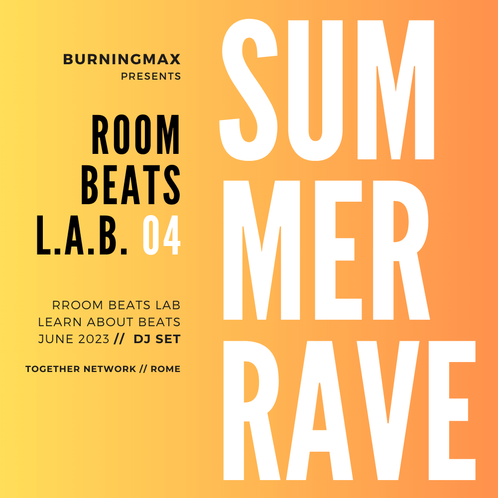 Room Beats LAB 04 – June 2023 – Summer Rave